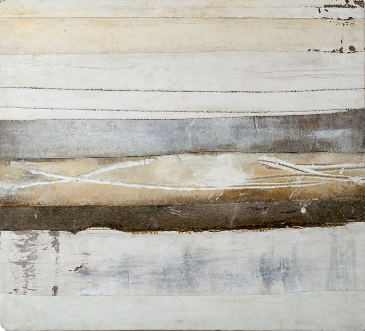 Olio e acrilico su tela 
applicata su tavola (91 x 83 cm)