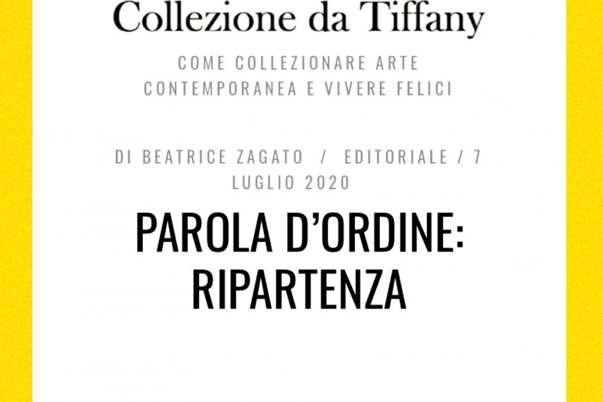 art market; cultural heritage; collecting; contemporary art; beatrice zagato; article